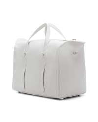 weiße Shopper Tasche aus Leder von Calvin Klein 205W39nyc