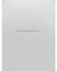 weiße Shopper Tasche aus Leder von Calvin Klein 205W39nyc