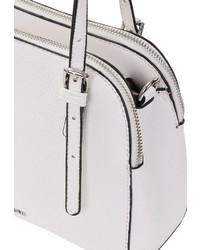 weiße Shopper Tasche aus Leder von EMILY & NOAH