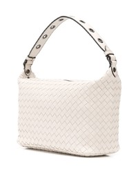 weiße Shopper Tasche aus Leder von Bottega Veneta