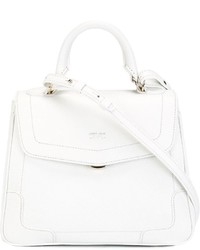 weiße Shopper Tasche aus Leder von Giorgio Armani