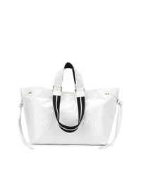 weiße Shopper Tasche aus Leder von Isabel Marant