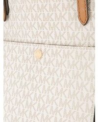 weiße Shopper Tasche aus Leder von Michael Kors Collection