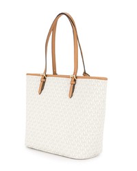 weiße Shopper Tasche aus Leder von Michael Kors Collection