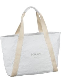 weiße Shopper Tasche aus Leder von Joop!
