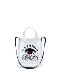 weiße Shopper Tasche aus Leder von Kenzo