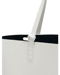 weiße Shopper Tasche aus Leder von Mansur Gavriel