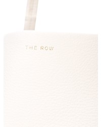 weiße Shopper Tasche aus Leder von The Row