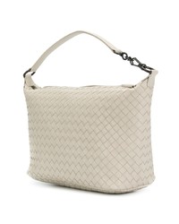 weiße Shopper Tasche aus Leder von Bottega Veneta