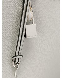 weiße Shopper Tasche aus Leder von Marc Jacobs