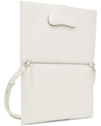 weiße Shopper Tasche aus Leder von Maison Margiela