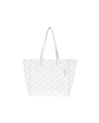 weiße Shopper Tasche aus Leder von Stella McCartney