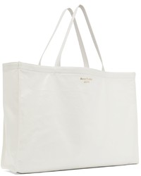 weiße Shopper Tasche aus Leder von Acne Studios