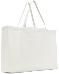 weiße Shopper Tasche aus Leder von Acne Studios