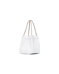 weiße Shopper Tasche aus Leder von Rejina Pyo