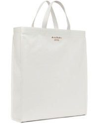 weiße Shopper Tasche aus Leder von Acne Studios