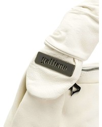 weiße Shopper Tasche aus Segeltuch von John Galliano