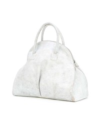 weiße Shopper Tasche aus Wildleder von Marsèll