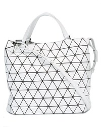 weiße Shopper Tasche von Bao Bao Issey Miyake