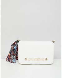 weiße Shopper Tasche von Love Moschino
