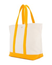 weiße Shopper Tasche von Cabas