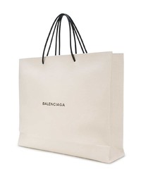 weiße Shopper Tasche von Balenciaga