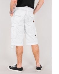 weiße Shorts von Alpha Industries