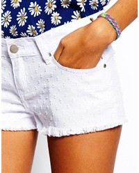 weiße Shorts von Asos