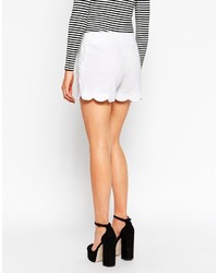 weiße Shorts von Asos