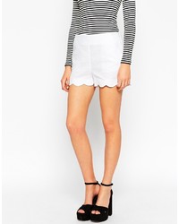 weiße Shorts von Asos