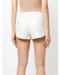 weiße Shorts von Saint Laurent