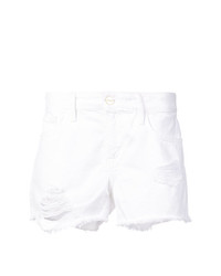 weiße Shorts von Frame Denim