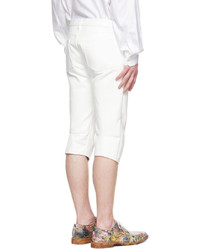 weiße Shorts von Comme Des Garcons Homme Plus