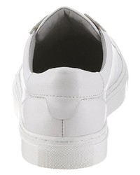 weiße Slip-On Sneakers aus Leder von Betty Barclay Shoes