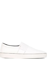 weiße Slip-On Sneakers aus Leder von Each X Other