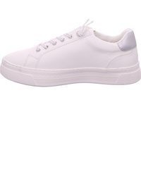 weiße Slip-On Sneakers aus Leder von Tom Tailor
