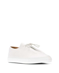 weiße Slip-On Sneakers aus Leder von MACKINTOSH