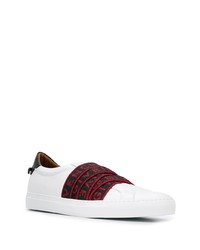 weiße Slip-On Sneakers von Givenchy