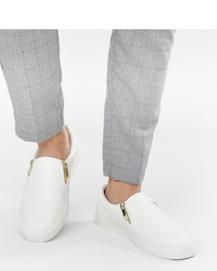 weiße Slip-On Sneakers von ASOS DESIGN