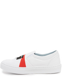 weiße Slip-On Sneakers von Chiara Ferragni