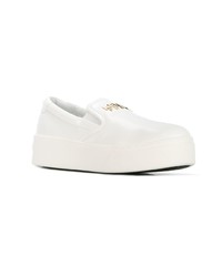 weiße Slip-On Sneakers von Kenzo