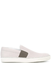 weiße Slip-On Sneakers von Lanvin