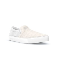 weiße Slip-On Sneakers von Swear