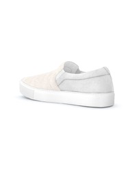 weiße Slip-On Sneakers von Swear