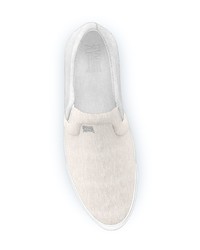 weiße Slip-On Sneakers von Swear