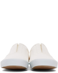 weiße Slip-On Sneakers von Lemaire