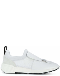 weiße Slip-On Sneakers von Sergio Rossi