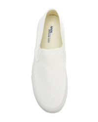 weiße Slip-On Sneakers von Junya Watanabe