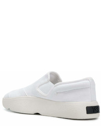 weiße Slip-On Sneakers von Y-3