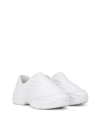 weiße Slip-On Sneakers von Dolce & Gabbana